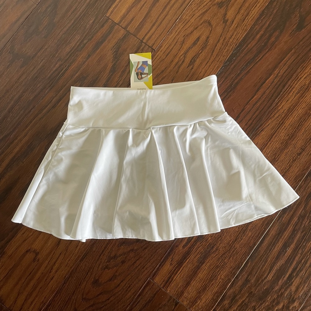 NWT White Halara Tennis Skirt